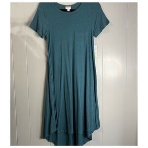Wicked Cute LuLaRoe Teal/Black Dress | XXSMALL | BNWT | Prefect For Any Occasion
